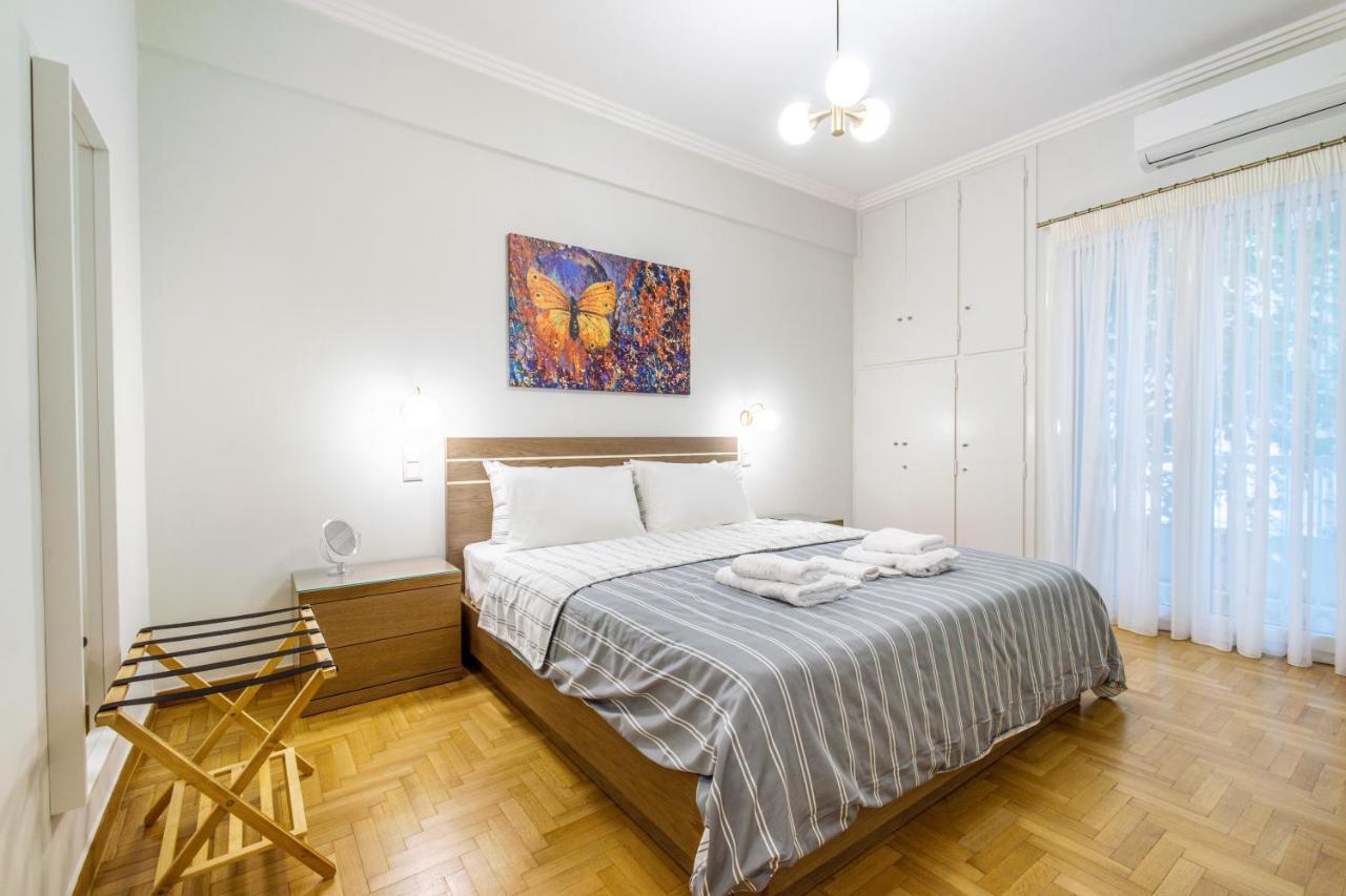 Apartmán Urban Luxury On A Quiet Street In The Center Of Atény Exteriér fotografie