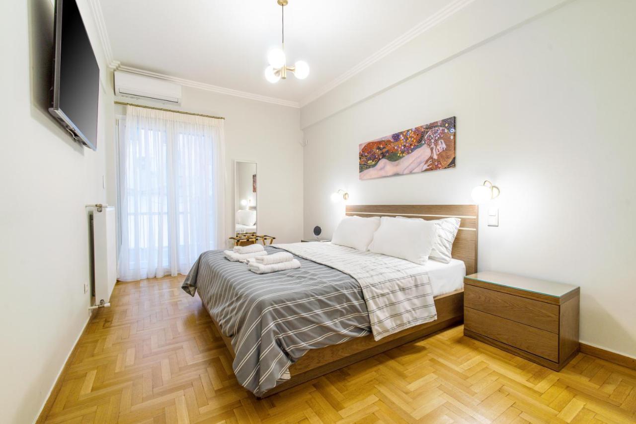 Apartmán Urban Luxury On A Quiet Street In The Center Of Atény Exteriér fotografie