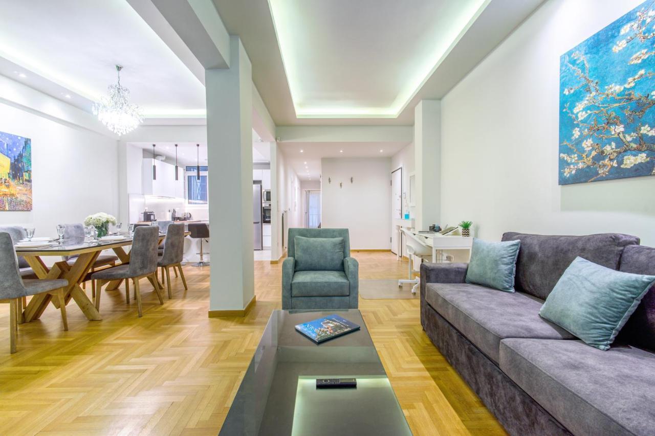 Apartmán Urban Luxury On A Quiet Street In The Center Of Atény Exteriér fotografie
