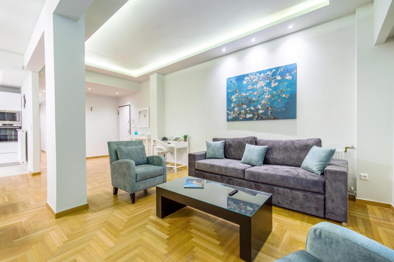 Apartmán Urban Luxury On A Quiet Street In The Center Of Atény Exteriér fotografie