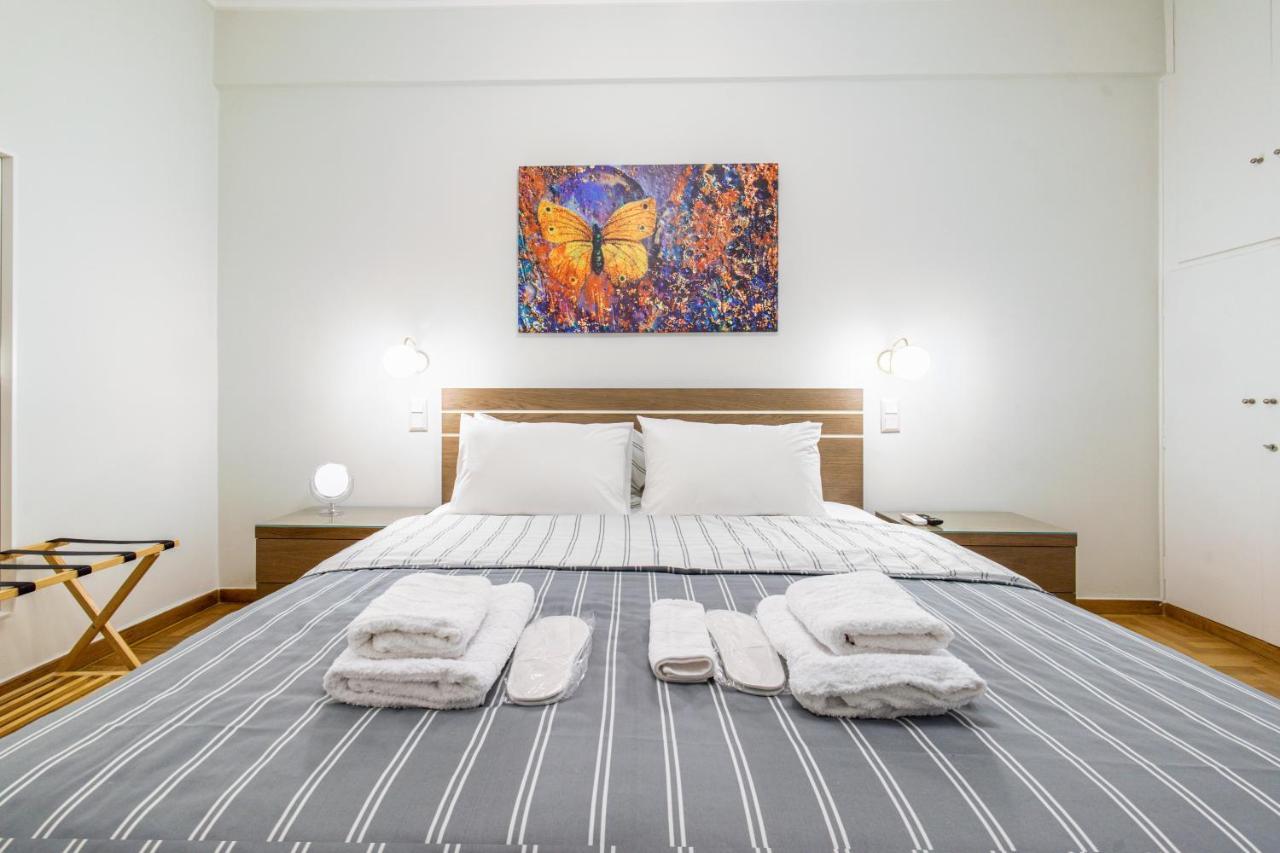 Apartmán Urban Luxury On A Quiet Street In The Center Of Atény Exteriér fotografie