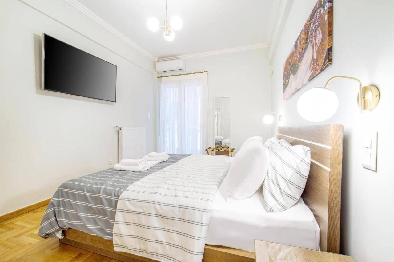 Apartmán Urban Luxury On A Quiet Street In The Center Of Atény Exteriér fotografie