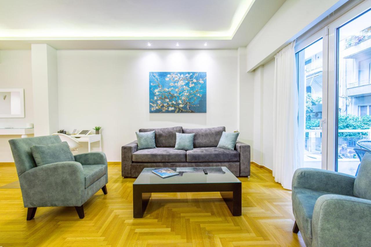 Apartmán Urban Luxury On A Quiet Street In The Center Of Atény Exteriér fotografie