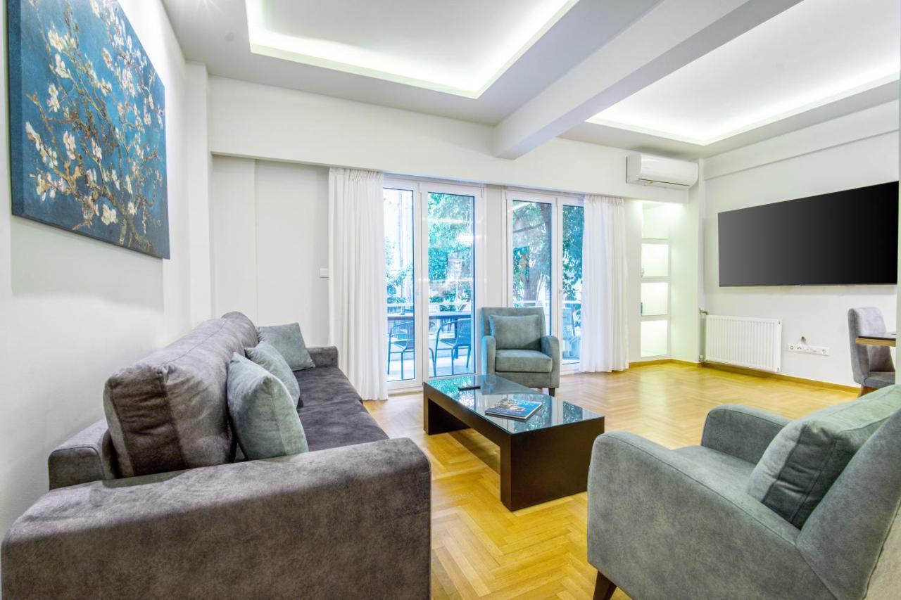 Apartmán Urban Luxury On A Quiet Street In The Center Of Atény Exteriér fotografie